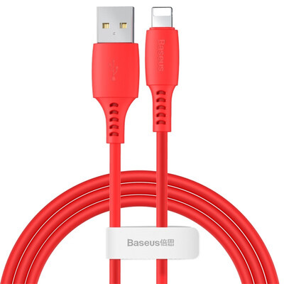 

Baseus Colorful USB Data Cable for iPhone 1111pro11 Pro Max Charging Cable 24A Fast Charge for iPhone Charger