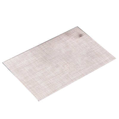 

Linen Design PVC Placemat Dining Bowl Plate Pad Table Decoration Mat Bar Cup Pad Coasters