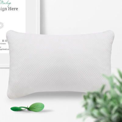 

Simple Color Comfortable Home Sleeping Pillows High-Elastic Memory Foam Pillow Washable Adjustable Bedroom Pillow