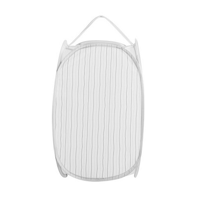 

Toponeto Cartoon Foldable Pop Up Washing Laundry Basket Bag Hamper Mesh Storage