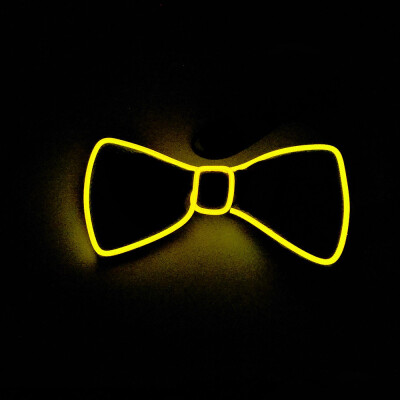 

Tailored Halloween Light Up Neck LED Bow Tie MenBoys Light Up Bow Tie