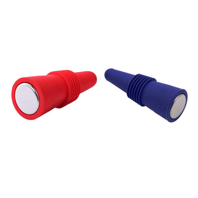 

Unique Bar Accessories Tools Small Wine Stopper Cork Bottle Plug Silicone Sealed Bottle Stopper