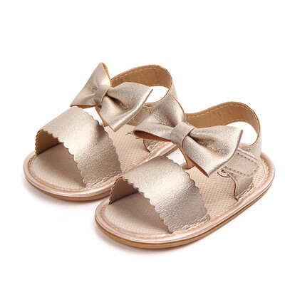 

Hot Baby Sandals Girl Princess Shoes Toddler Sweet Big Bowknot Soft Soles Anti-Slip Chic Elegant Shoes For Girls