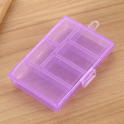 

Portable Mini Jewelry Packing Box Case Plastic Transparent Coin Pill Jewelry Packing s Box