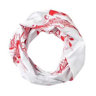 

Gobestart Women Print Winter Convertible Infinity Loop Scarf Zipper Pocket Scarves