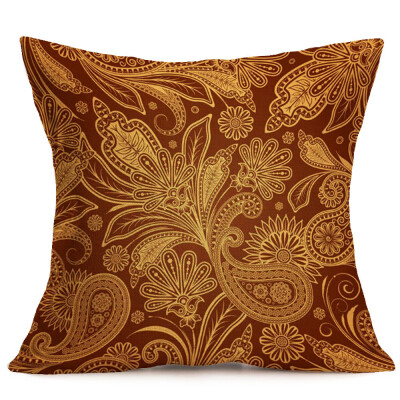 

〖Follure〗New Bohemian Pattern Throw Pillow Cover Car Cushion Cover Pillowcase Home Decor