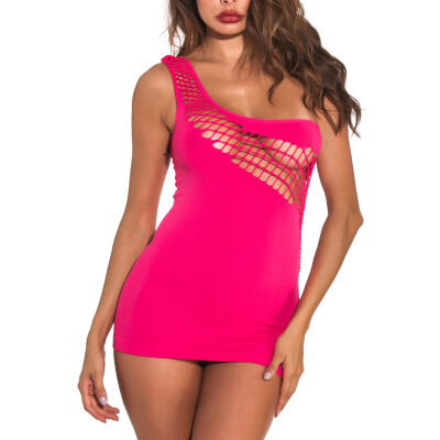 

Gobestart Fashion Women Sexy Womens Seamless Mesh Lingerie Chemise Sleepwear Underwear