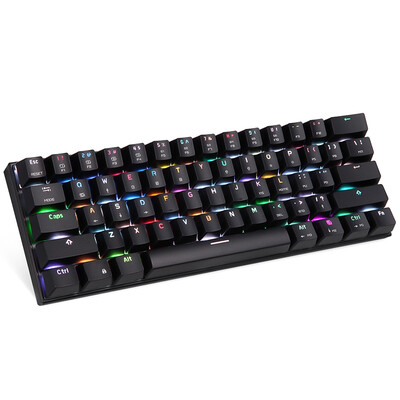 

MOTOSPEED CK62 Wired Bluetooth Dual Mode Mechanical Keyboard with RGB Backlight