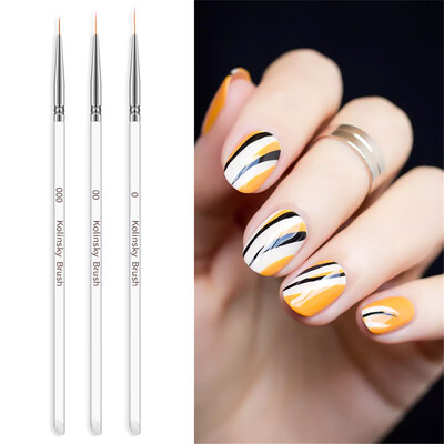 

〖Follure〗3 PCsSet Professional Nail Painting Flowers Pen Nail Art Dotting Tool