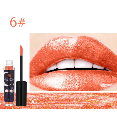 

Diamond Shimmer Lip Gloss Long-lasting Non-stick Cup Waterproof Silky Glitter Liquid Lipstick Maquiagem Lip Tint