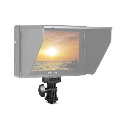 

Flexible Cold Shoe Mount Adapter with 14 Inch Screw for Viltrox DC-90 DC-70 DC-50 Monitor L132T L116T LED Video Light