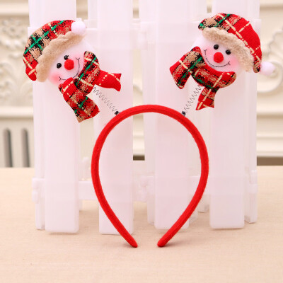 

Fashion Children Gift Cartoon Christmas Hairband Childrens Cute Headwear Hair Accessories