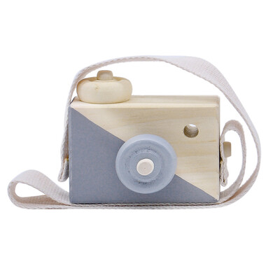 

Toponeto Cute Nordic Hanging Wooden Camera Kids Room Decor Items for Baby Birthday Gifts Wooden