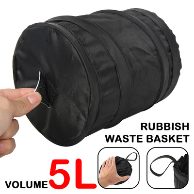 

Foldable Travel Mini Rubbish Waste Basket Multifunction Pop-up Collapsible Rubbish Basket