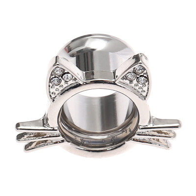 

1 Pair 6-25mm Stainless Steel Diamond Cat Style Ear Tunnels Plugs Expander Ear Piercing Flesh Tunnel
