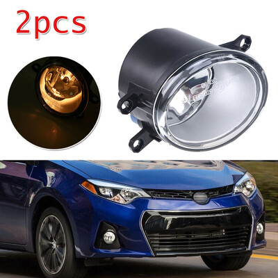 

2pcs H11 55W Transparent Fog Light Driving Lamp 12V For Toyota 4 Runner 2010-14