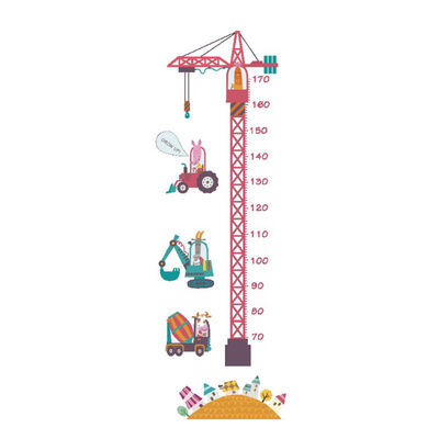 

DIY Cartoon Height Scale Measure Growth Chart Removable Wall Stickers For Kids Nursery Bedroom Home Decor Decal Art