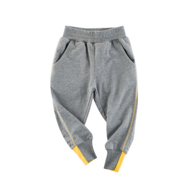 

Autumn Children Sports Trousers Long Pants Kids Cotton Bottoms Jogger Pants With Pocket