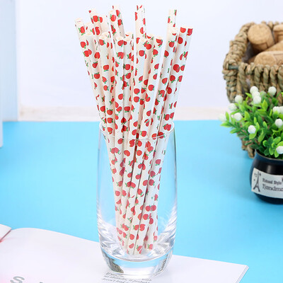 

Toponeto Paper Drink Gold Striped Straws Biodegradable Baby Shower Birthday Party 25Pcs