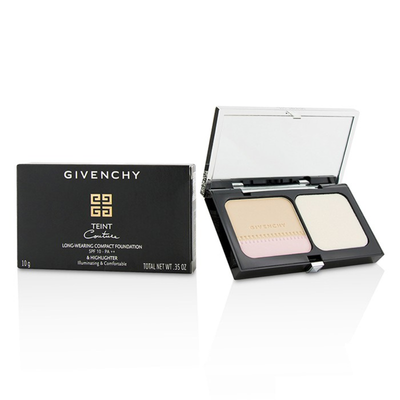 

GIVENCHY - Teint Couture Long Wear Compact Foundation & Highlighter SPF10 - 2 Elegant Shell 10g035oz