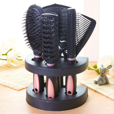 

5pcs Hair Comb Set Hair Styling Tools Hairdressing Combs Set Mirror Box Professional Salon Products Brush