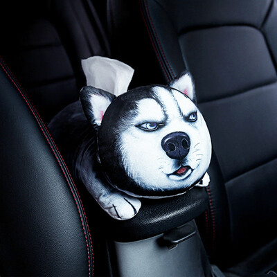

High Quality Universal Car Tissue Box Creative Cartoon Doll Cute Tissue Box Car Interior Car Accessories Magic
