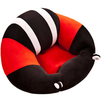 

Baby Support Seat Soft Plush Floor Seat Cartoon Stuffed Sofa Learn Sit Chair Deer Vein Pattern