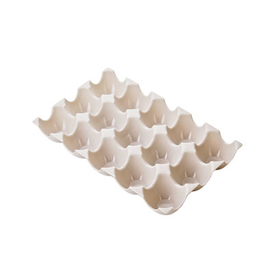 

Kitchen 15 Egg Tray Storage Box Organizer Refrigerator Storing Container Shelf