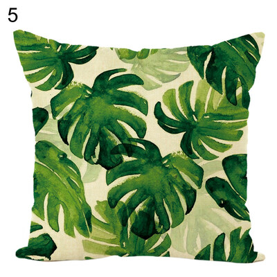 

Tropical PlantFlower Throw Pillow Case Cushion Cover Sofa Bed Car Home Decor