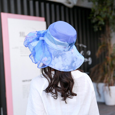 

Hat Female Summer Ham Outdoor Sunscreen Sunshade Cap Foldable Sunhat Fashion Travel Baituan Dayan Beach Cap
