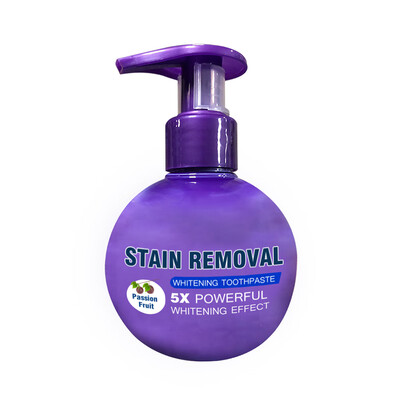 

Press Toothpaste Stain Removal Whitening Toothpaste Stain Remover Oral Hygiene Care