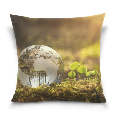 

ALAZA Throw Pillow Case Decorative Pillow Covers 16 X 16 inch Environment Style Pattern Pillowcase