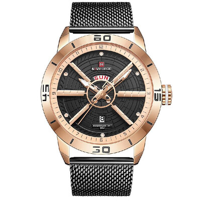 

NAVIFORCE NF9155 Men Quartz Watch Luminous Fashion Casual Outdoor Sports Male Wristwatch Waterproof Watch Relogio Masculino with G