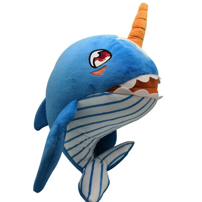 

Narwhal Stuffed Soft Animal Whale Plush Toy Kids Dolls for Children Birthday Christmas Gifts Ocean Sea Stuffed Toys Gift