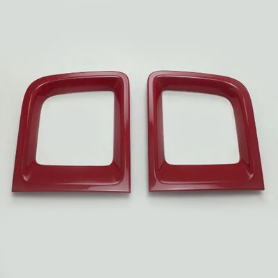 

2pcsset Front Lower Bumper Grille Bezels ABS Fog Light Cover For JEEP Renegade