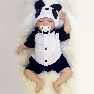 

New 49CM Bebe Reborn Doll for Boy Toys Babies Bonces Reborn Doll