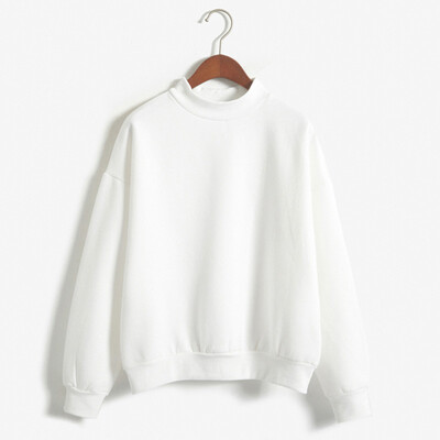 

Women Hoodies Casual Sweatshirt Pullover Candy Color Coat Jacket Outwear Tops