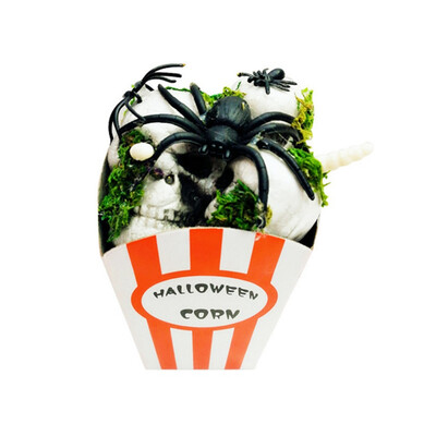

DIY Halloween Artificial Foam Eyeballs Spider Paper Card Popcorn Decor Food Party Home Decorations Festival Party Supplies