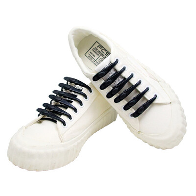 

7 Pairs No Tie Shoelaces for Kids&Adults Waterproof Silicone Flat Elastic Athletic Sport Shoe Laces for Sneakers Board Shoes