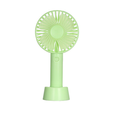 

Portable Mini Handheld Fan with Stand Cradle USB Wind Blower 3 Speed Setting for Indoor&Outdoor Activities White