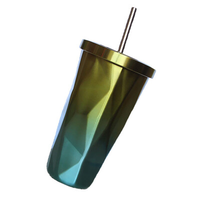 

Gobestart Insulated Travel Coffee Thermal Cup 500ml Double Wall Vacuum Drinking Metal