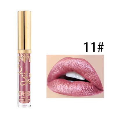 

Frosted Matte Shimmer Lip Gloss Non-Stick Cup Waterproof Long-Lasting Velvet Glitter Liquid Lipstick