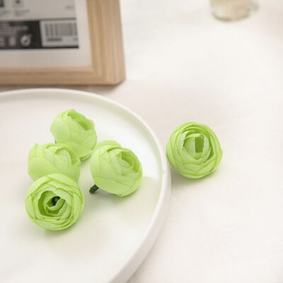 

10pcs Artificial Tea Rose Bud Small Peony Flower Head Flores For Wedding Decoration Wreath Scrapbooking Diy Craft Fake Flowers