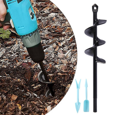 

1pcs Ground Drill Tool Garden Planting Excavator Drill Bit Fence Drill Drill Post Garden Drill Hole Drill Tool