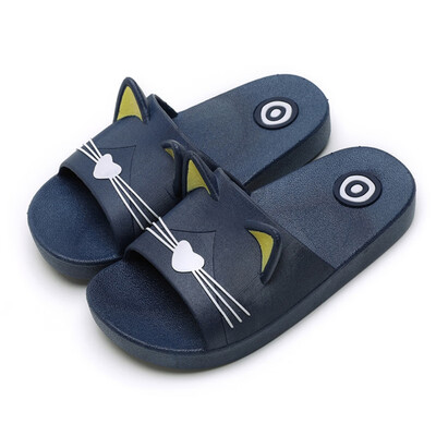 

Boy Girl Cartoon Cat Shoes Summer Toddler Sandals Animal Kid Indoor Baby Flip Flops PVC Kawaii Infant Soft Beach Casual Slippers