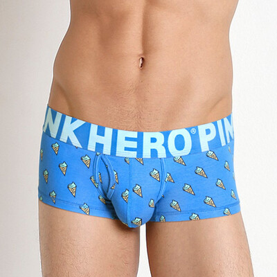 

Tailored PINK HEROES Mens Boxer Cotton Underpants Knickers Sexy Briefs Shorts Underwear