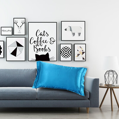 

Gobestart Eid Al-Fitr Pillowcase Linen Sofa Cushion Cover Home Decoration Pillowcase
