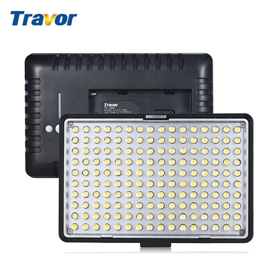 

Travor TL-160 Professional Mono-Color Temperature Dimmable LED Video Light Photography Fill Light 8-Level Adjustable Brightness 95