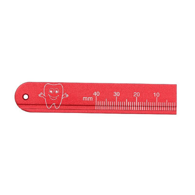 

1Pcs Aluminum Dental Endo Rulers Span Measure Scale Finger Rulers Dental lab Dentist Tools Materials