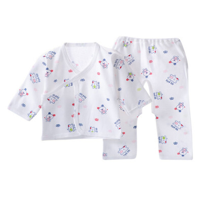 

Infant Baby Cotton Underwear Sleepwear Boys Girls Breathable Cartoon Animal Pattern Clothes